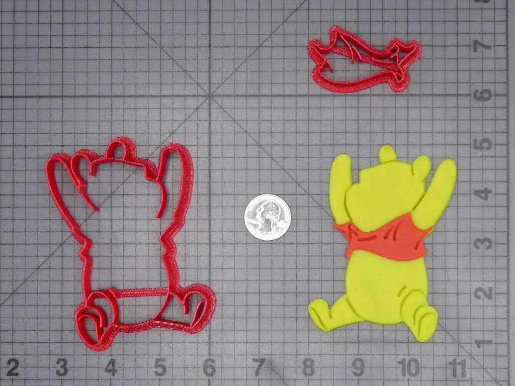 Winnie the Pooh - Winnie Body 266-J194 Cookie Cutter Set