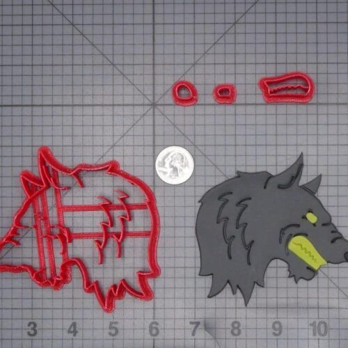Wolf Head 266-I991 Cookie Cutter Set