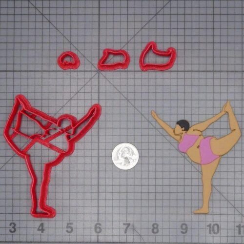 Yoga Pose 266-I886 Cookie Cutter Set