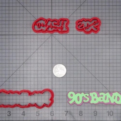 90s Band 266-J026 Cookie Cutter Set