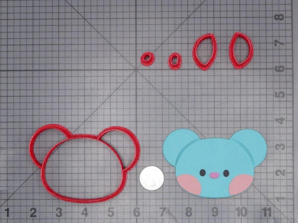 BT21 - Koya Head 266-J469 Cookie Cutter Set