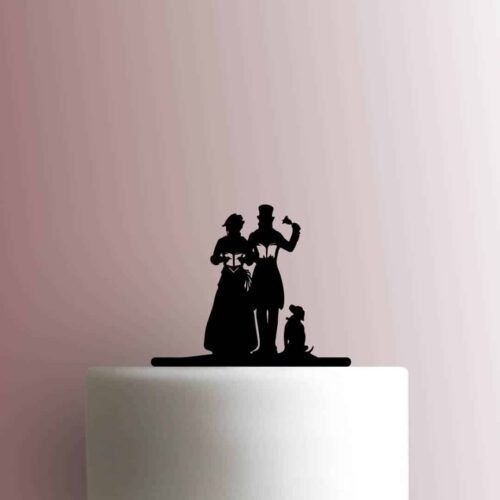 Christmas Carolers 225-B678 Cake Topper