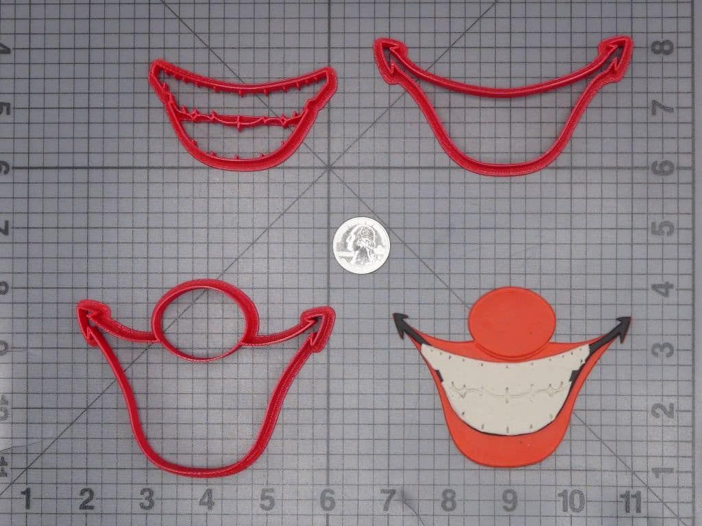 Clown Smile 266-J343 Cookie Cutter Set