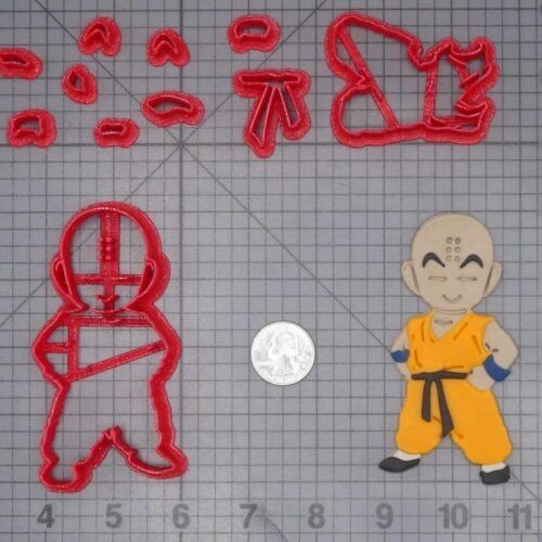 Dragon Ball Z - Krillin Body 266-J522 Cookie Cutter Set