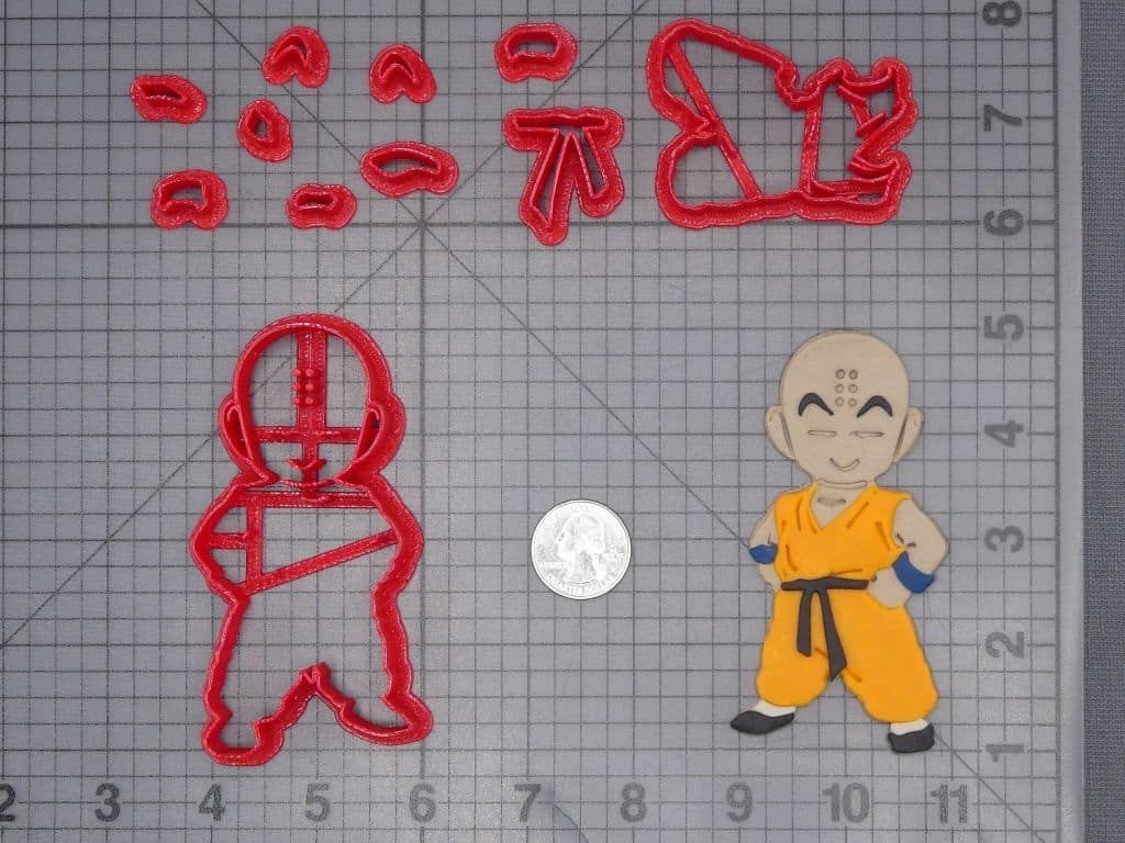 Dragon Ball Z - Krillin Body 266-J522 Cookie Cutter Set