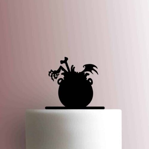 Halloween - Cauldron 225-B654 Cake Topper