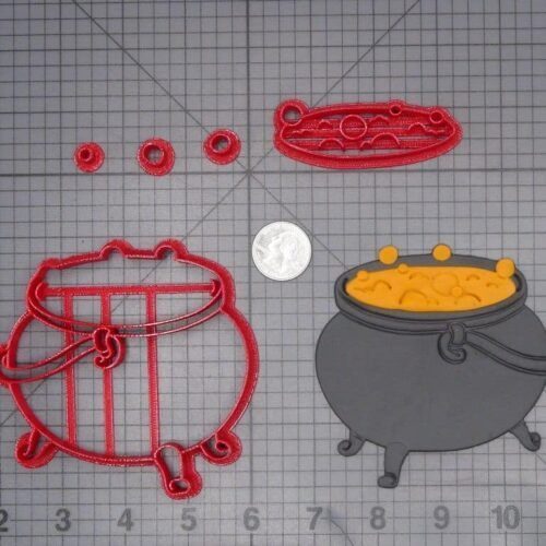 Halloween - Cauldron 266-J366 Cookie Cutter Set