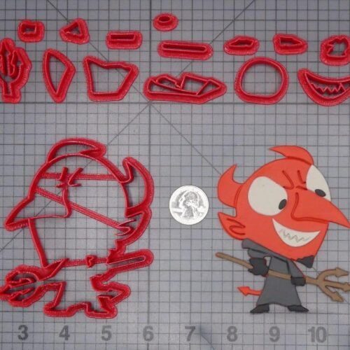 Halloween - Devil Body 266-J301 Cookie Cutter Set