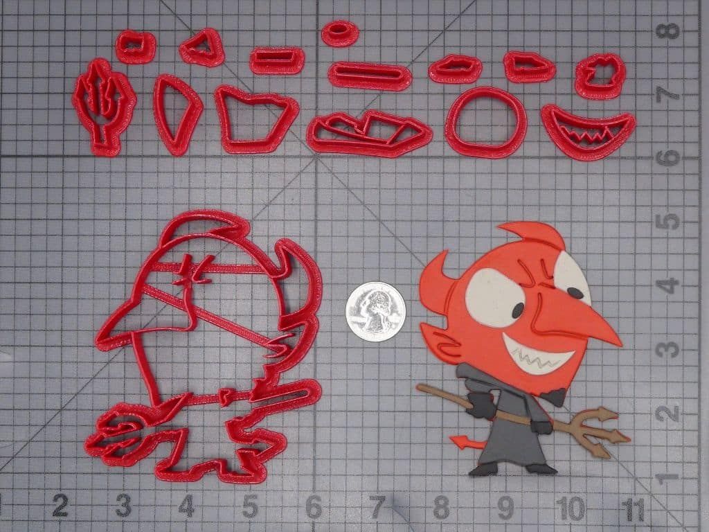Halloween - Devil Body 266-J301 Cookie Cutter Set