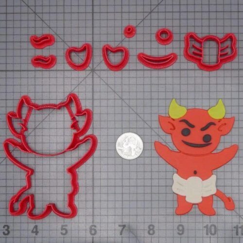 Halloween - Devil Body 266-J375 Cookie Cutter Set