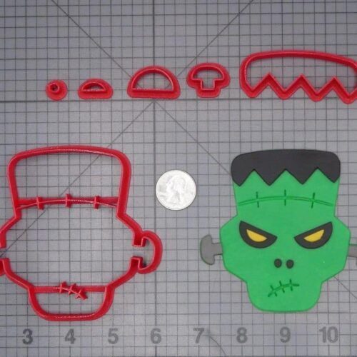 Halloween - Frankenstein Head 266-J302 Cookie Cutter Set