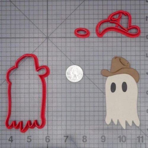 Halloween - Ghost Cowboy 266-J276 Cookie Cutter Set