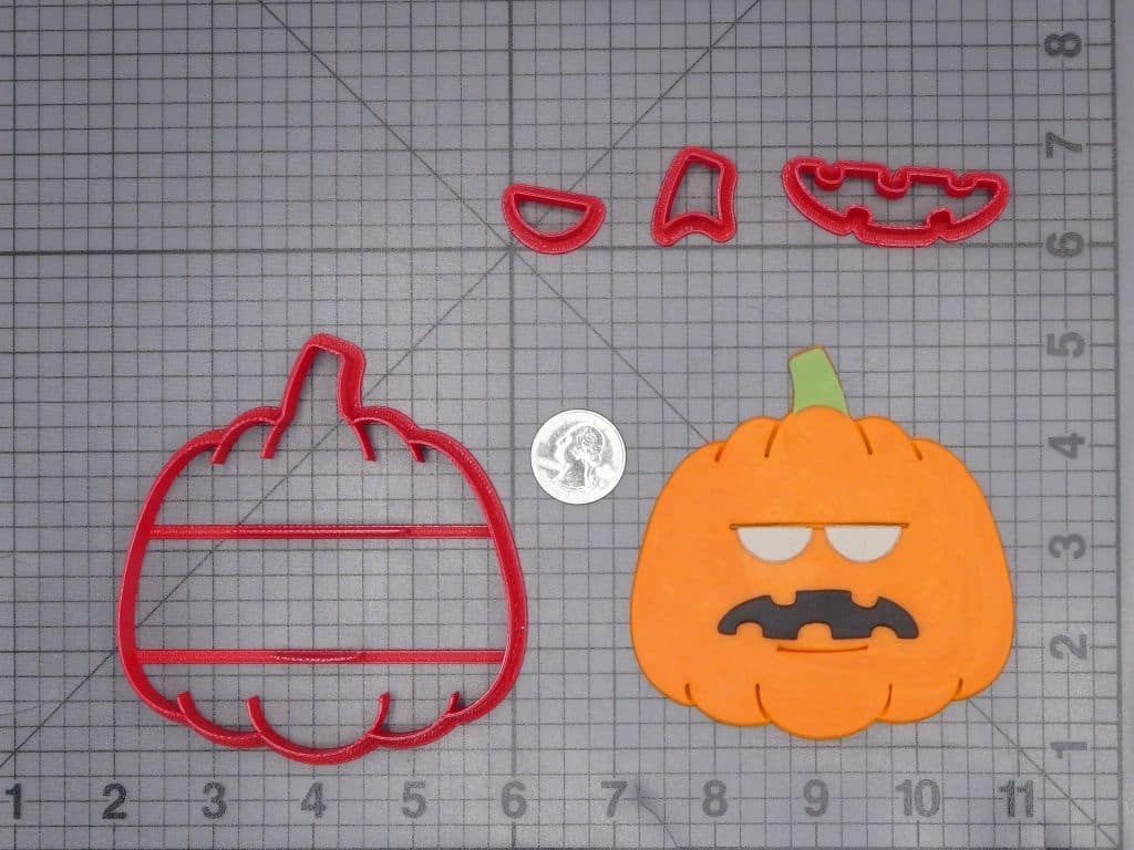 Halloween - Jack O Lantern Pumpkin 266-J275 Cookie Cutter Set