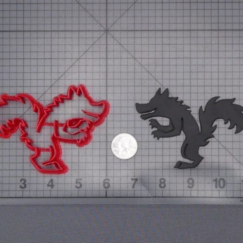 Halloween - Werewolf 266-J354 Cookie Cutter