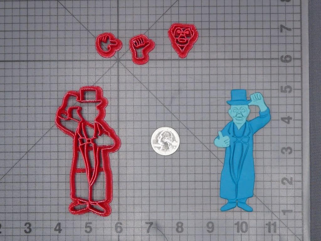 Haunted Mansion - Hitch Hiking Ghost 266-J450 Cookie Cutter Set