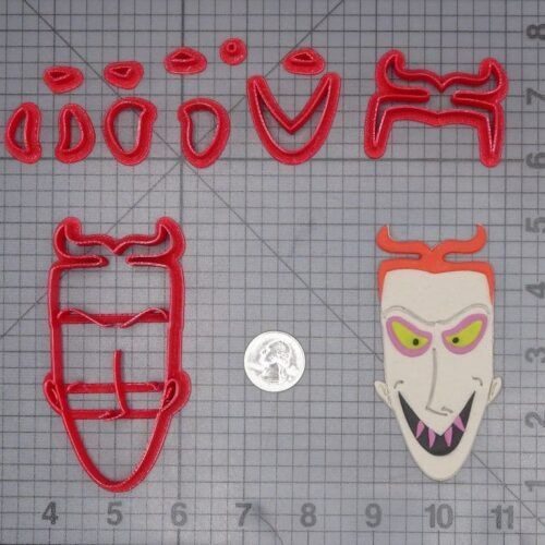 Nightmare Before Christmas - Lock Head 266-J449 Cookie Cutter Set