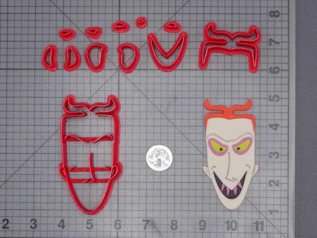 Nightmare Before Christmas - Lock Head 266-J449 Cookie Cutter Set