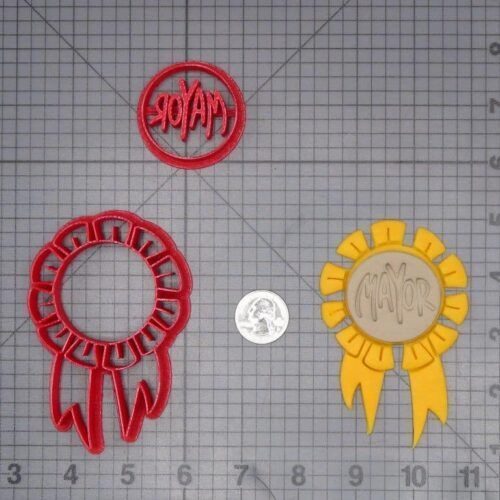 Nightmare Before Christmas - Mayor Ribbon 266-J447 Cookie Cutter Set