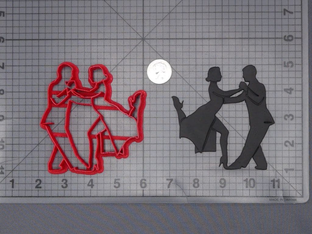 Pasodoble Dancing Couple 266-J076 Cookie Cutter