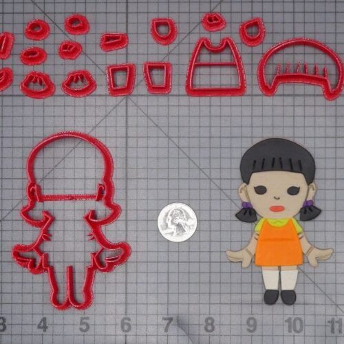 Squid Game - Doll Body 266-H081 Cookie Cutter Set