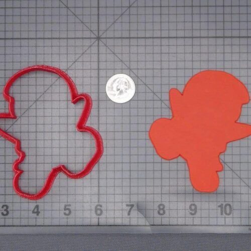 Super Mario - Shy Guy Body 266-J389 Cookie Cutter Silhouette