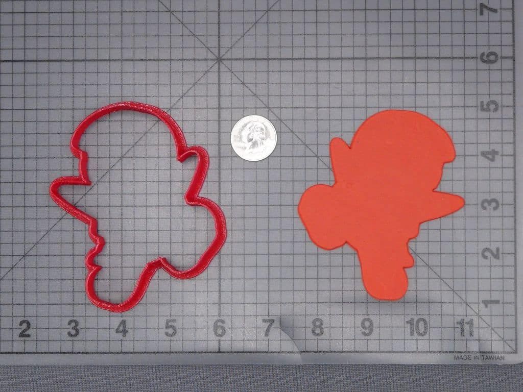 Super Mario - Shy Guy Body 266-J389 Cookie Cutter Silhouette