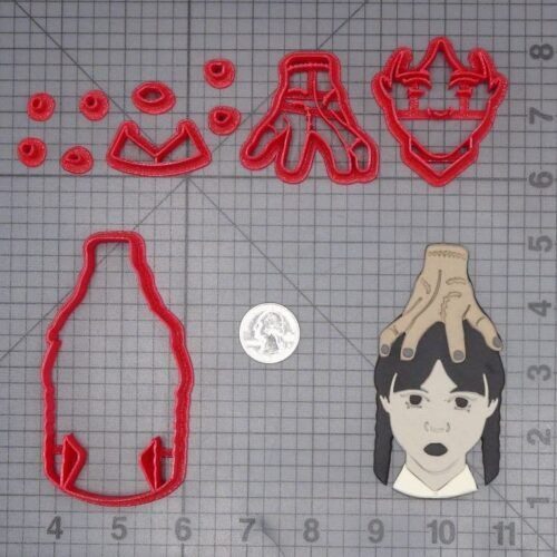The Addams Family - Wednesday and Thing 266-J384 Cookie Cutter Set