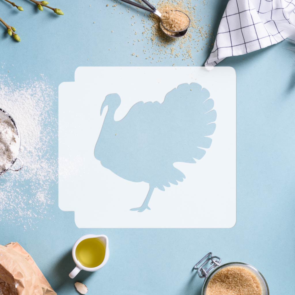 Turkey Body 783-H867 Stencil Silhouette