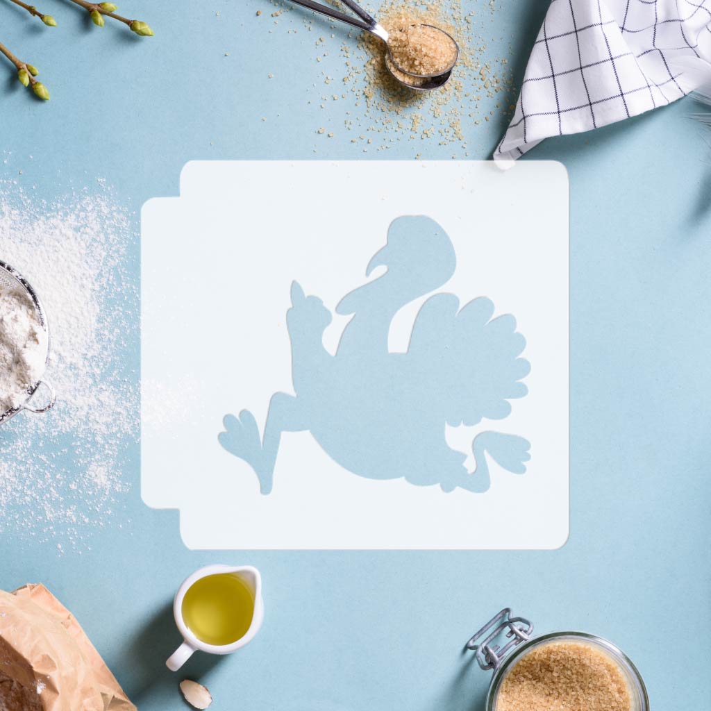 Turkey Running 783-H857 Stencil