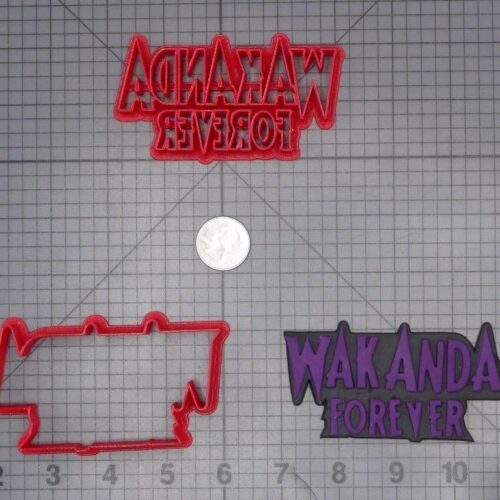 Black Panther - Wakanda Forever 266-J517 Cookie Cutter Set
