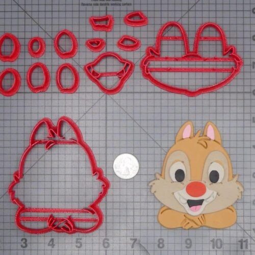 Chip and Dale - Dale 266-J519 Cookie Cutter Set