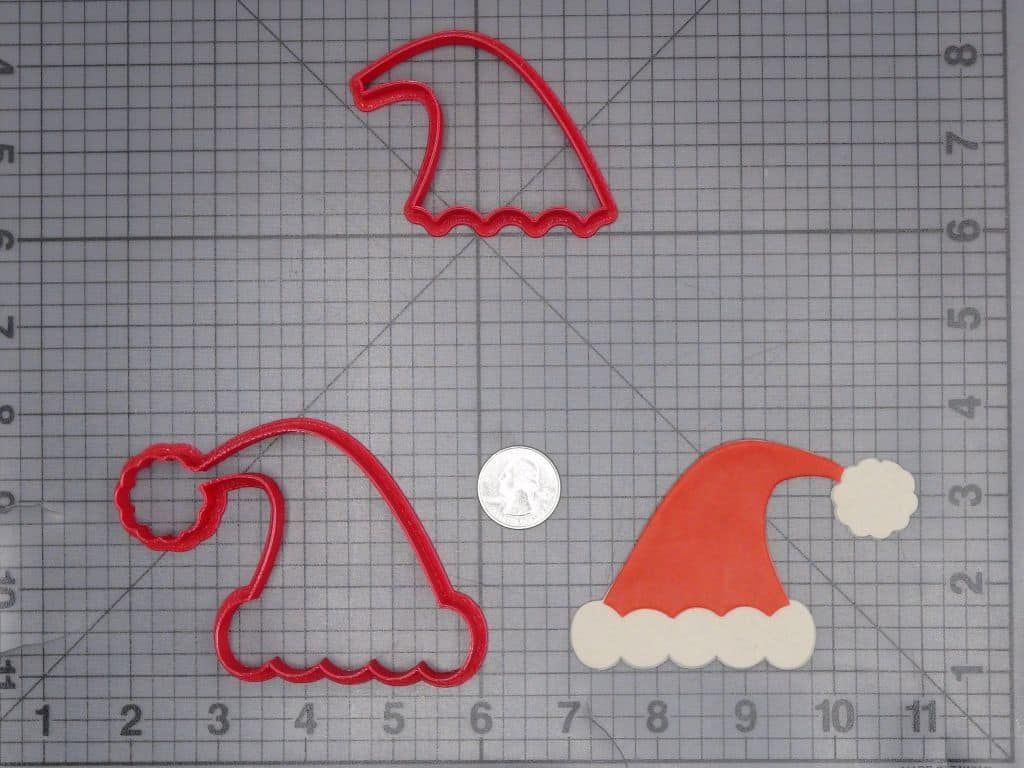 Christmas - Santa Hat 266-J436 Cookie Cutter Set