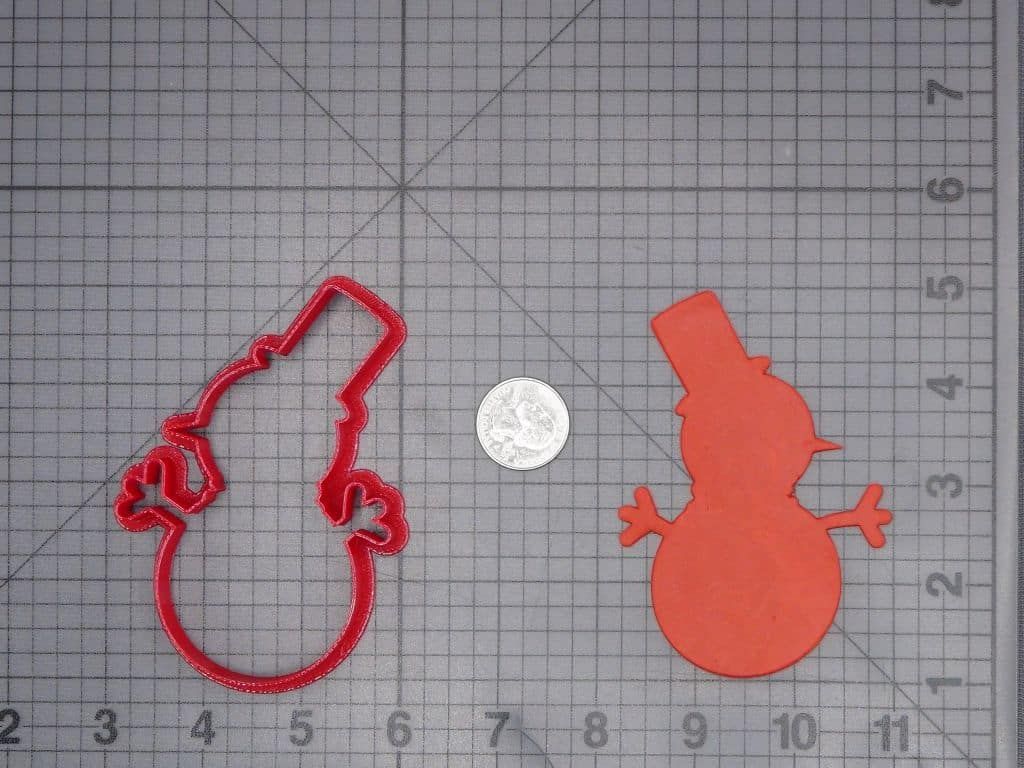 Christmas - Snowman 266-J426 Cookie Cutter Silhouette