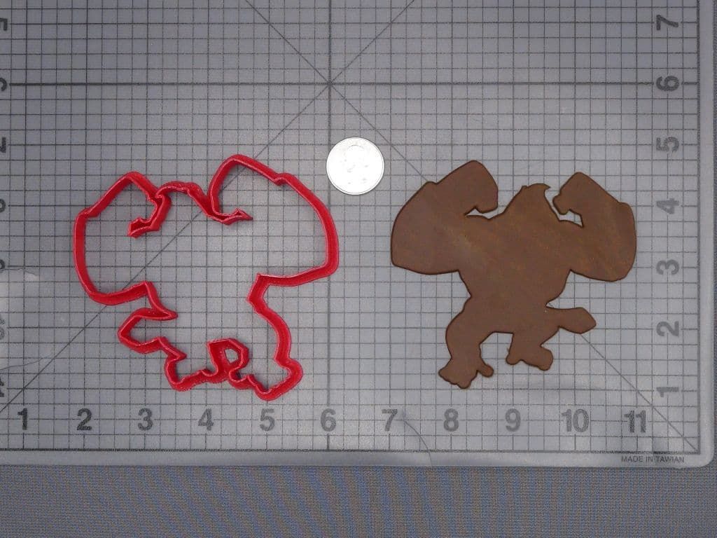 Donkey Kong Body 266-J533 Cookie Cutter Silhouette
