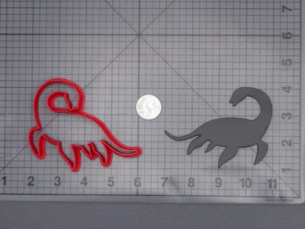 Loch Ness Monster 266-J395 Cookie Cutter Silhouette