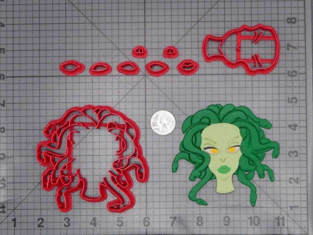 Medusa Head 266-J445 Cookie Cutter Set