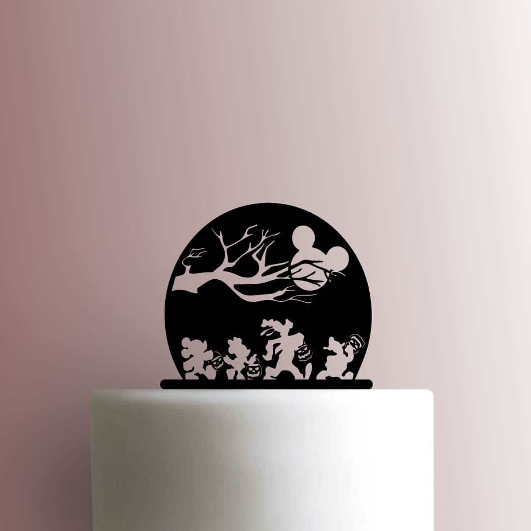 Mickey Mouse and Friends Trick or Treating 225-B659 Cake Topper