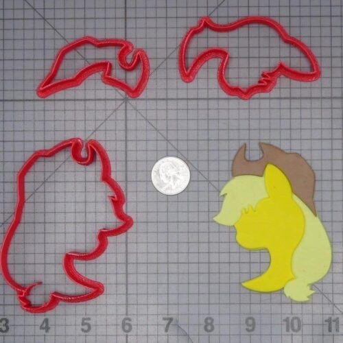 My Little Pony - Applejack Head 266-J560 Cookie Cutter Set