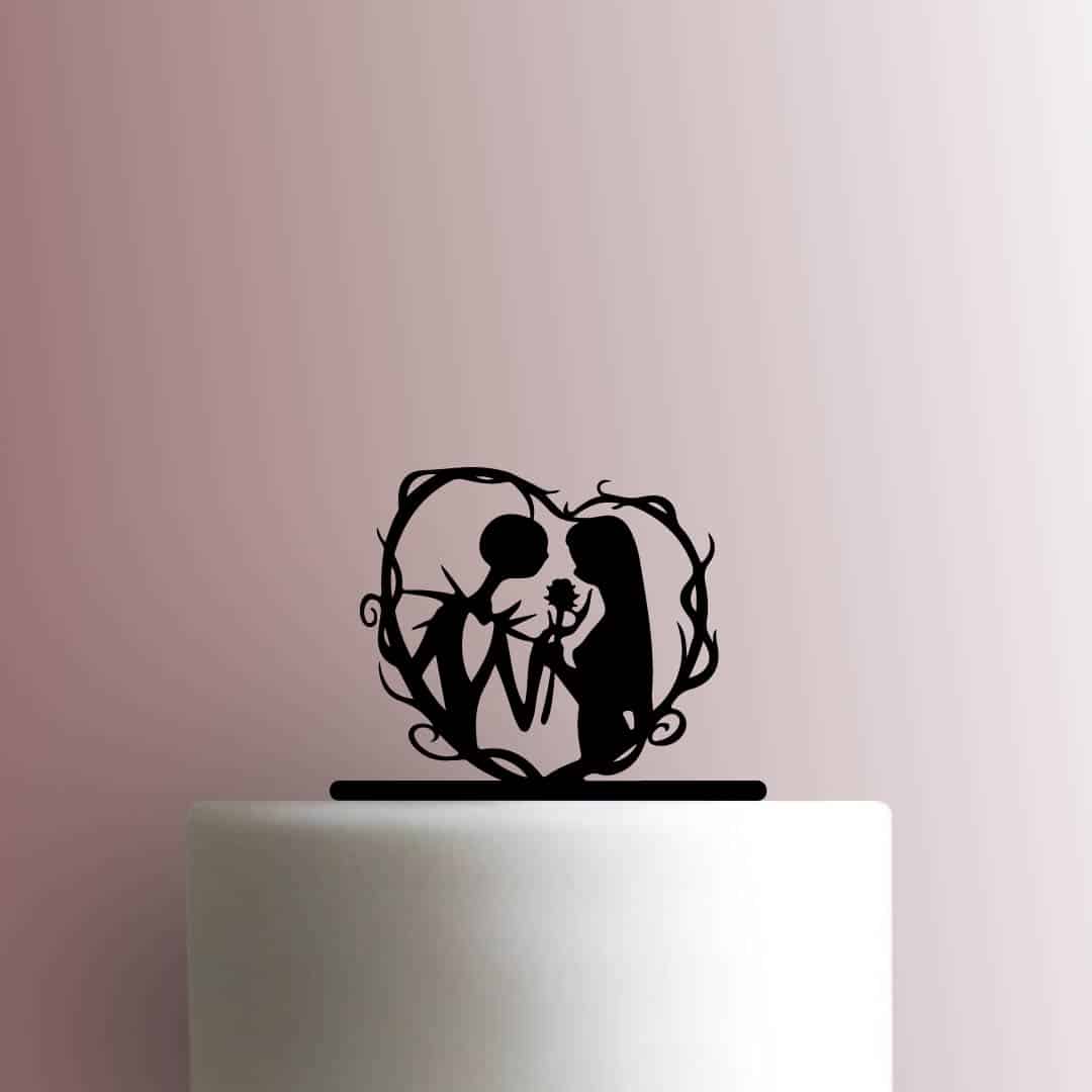 Nightmare Before Christmas - Jack and Sally 225-B673 Cake Topper