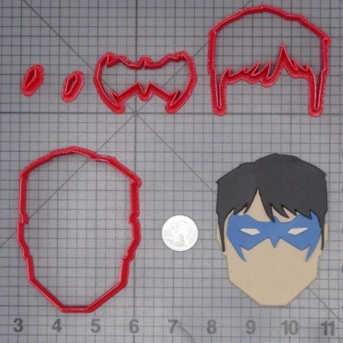 Nightwing Head 266-J525 Cookie Cutter Set