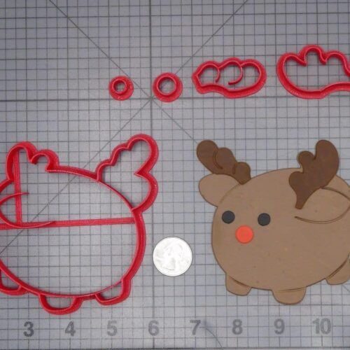 Christmas - Reindeer 266-J404 Cookie Cutter Set