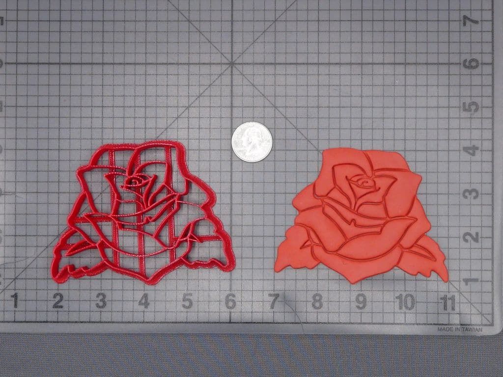 Rose Flower 266-I972 Cookie Cutter