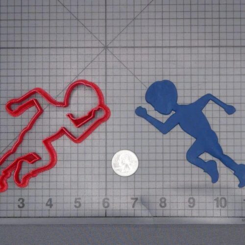 Running 266-J180 Cookie Cutter Silhouette