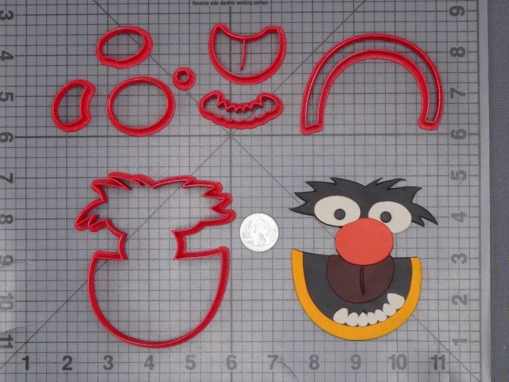 Muppets - Animal Face 266-J481 Cookie Cutter Set