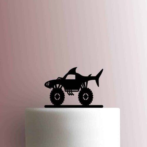 Shark Monster Truck 225-B588 Cake Topper