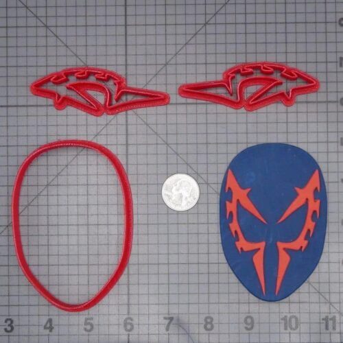 Spiderman 2099 Mask 266-J480 Cookie Cutter Set