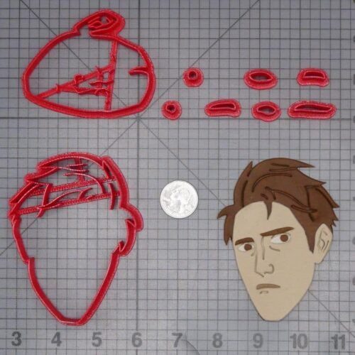 Spiderman - Peter Paker Head 266-J528 Cookie Cutter Set