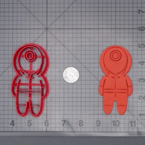 Squid Game - Soldier Circle Body 266-J462 Cookie Cutter