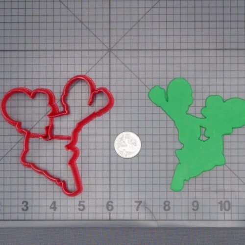 Super Mario - Luigi and Yoshi 266-J498 Cookie Cutter