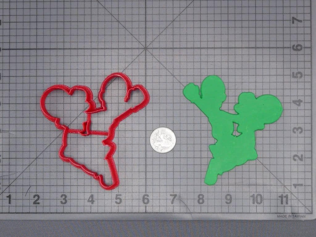 Super Mario - Luigi and Yoshi 266-J498 Cookie Cutter